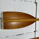 Pair of old wooden paddles