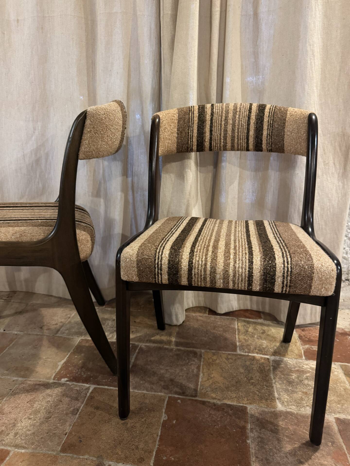 Pair of vintage Baumann Gondole chairs - Self Edition - Year