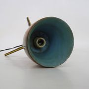 Lampe de table en bois Italie Années 70