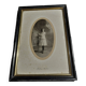 Old framed photo girl frame Napoleon III