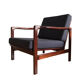 Dark Blue B-7752 Armchairs by Zenon Bączyk for Swarzędzkie Fabryki Mebli, 1960