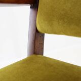1940s Pair of Restored Beech Art Deco Armchairs ,Czechoslovakia