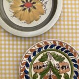 Two artisanal plates