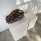 Vallauris fatlava ceramic dish