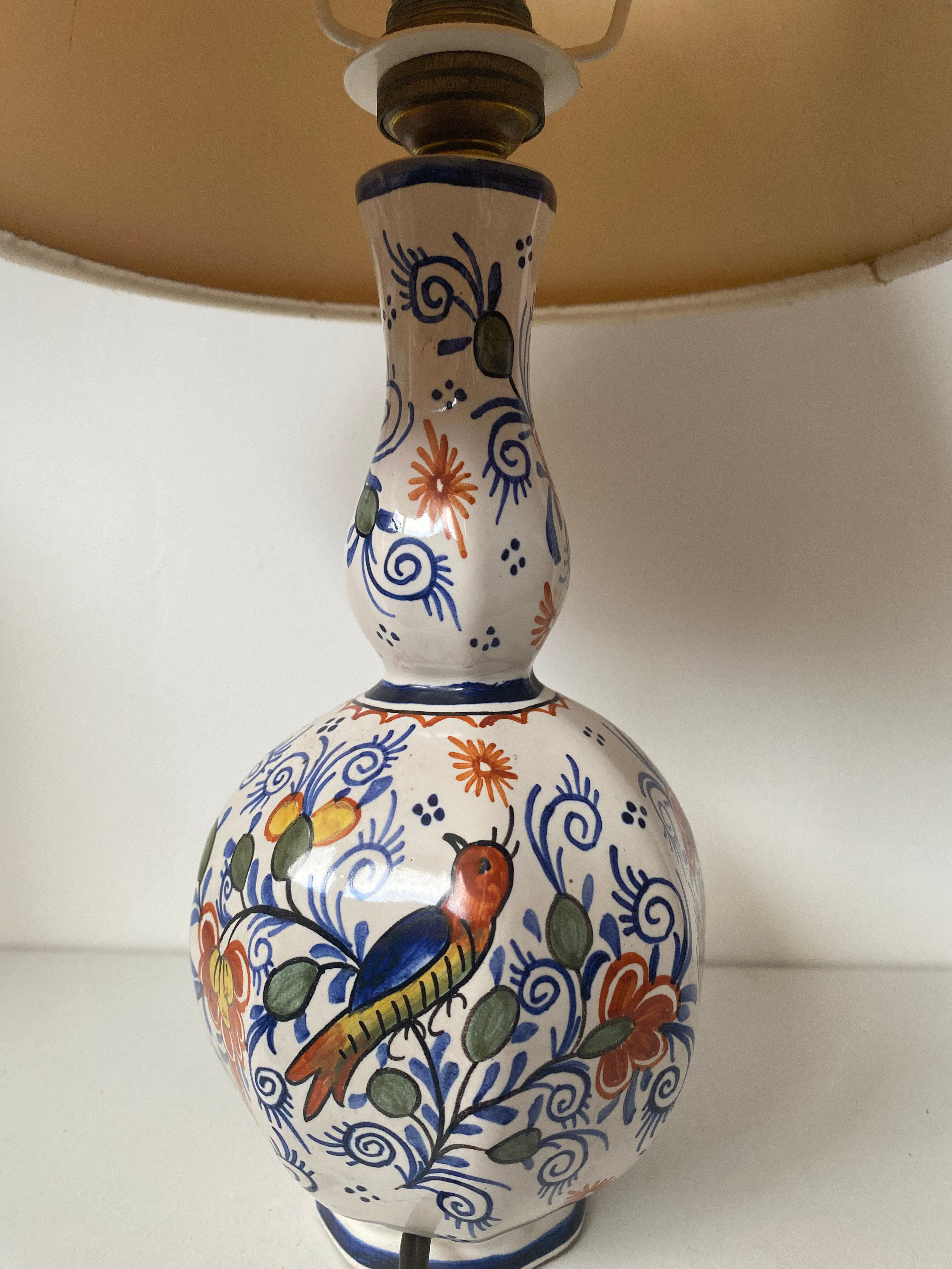 Lampe à poser style "Renoleau"