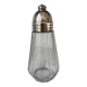 Saupoudreuse poudrier à sucre Christofle cristal et métal argenté Megeve