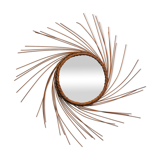 Mirror wicker sun 53cm