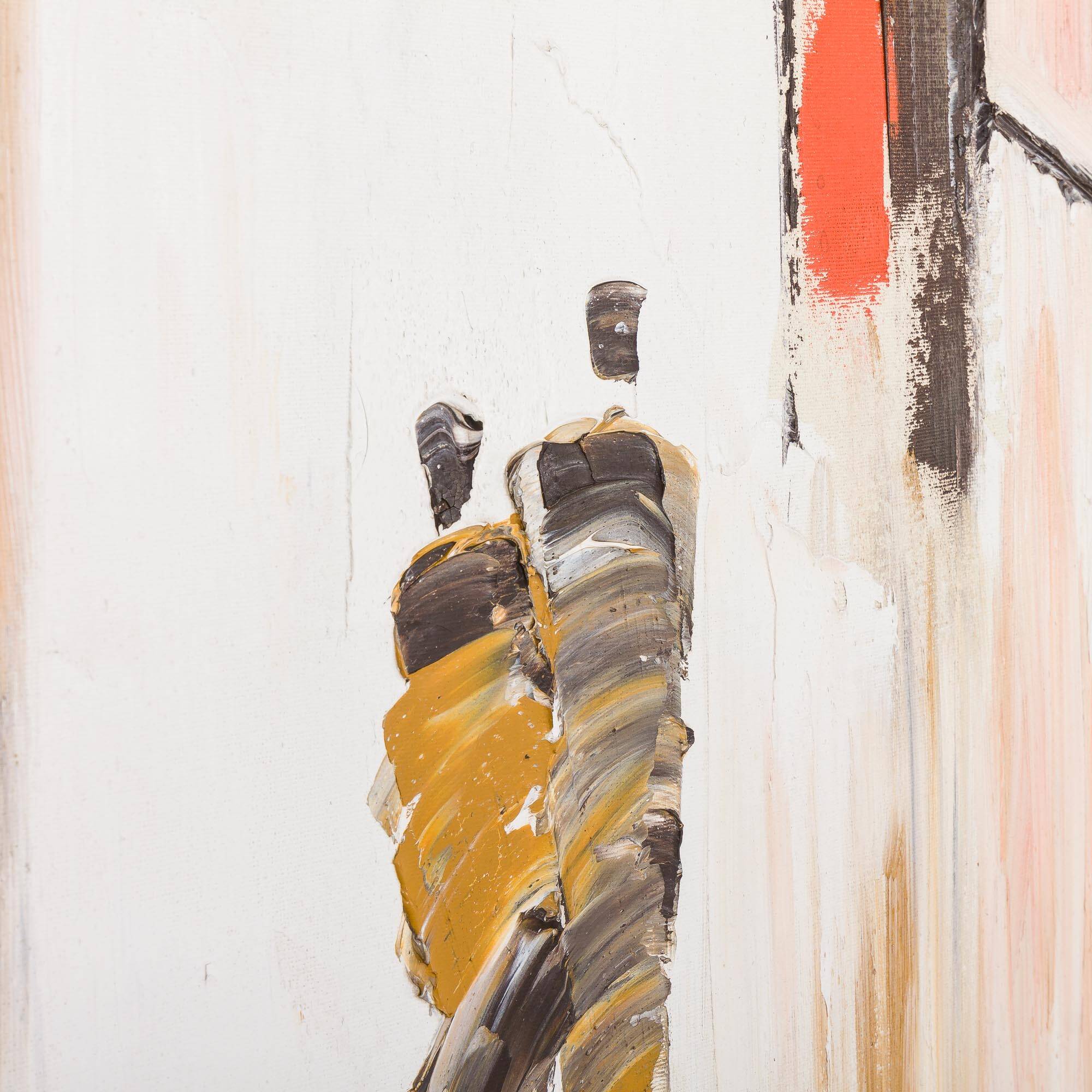 Abstract painting, Denmark end of 20th century