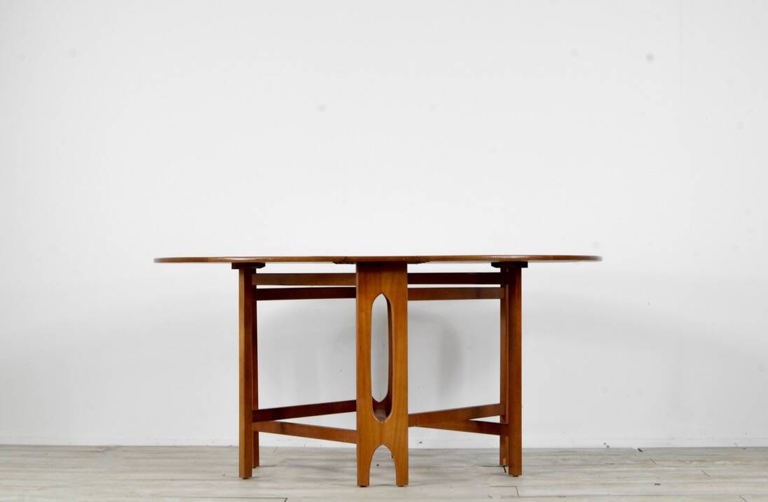 Vintage Jentique Drop Leaf Table. Delivery. Modern / Mid Century / Danish