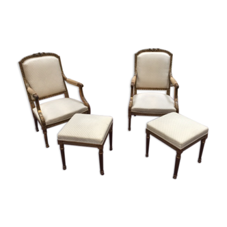 Set of seats Louis XVI early twentieth