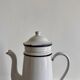 Large enameled coffee pot