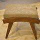 Fauteuil scandinave et deux ottomans 1960’s