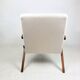 Fauteuil vintage Var- B-310 - laine beige