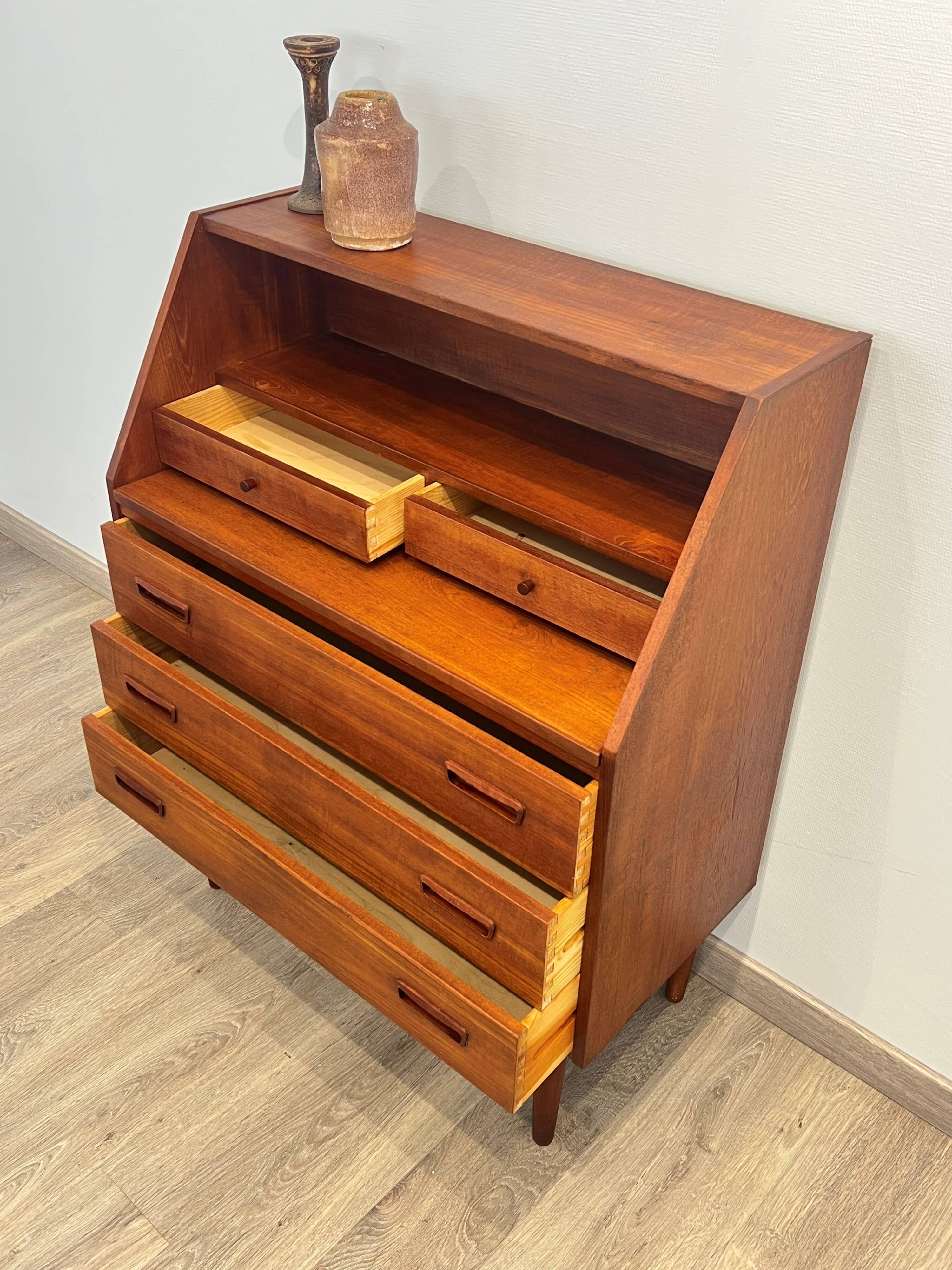 Scandinavian teak secretary from the 50s/60s