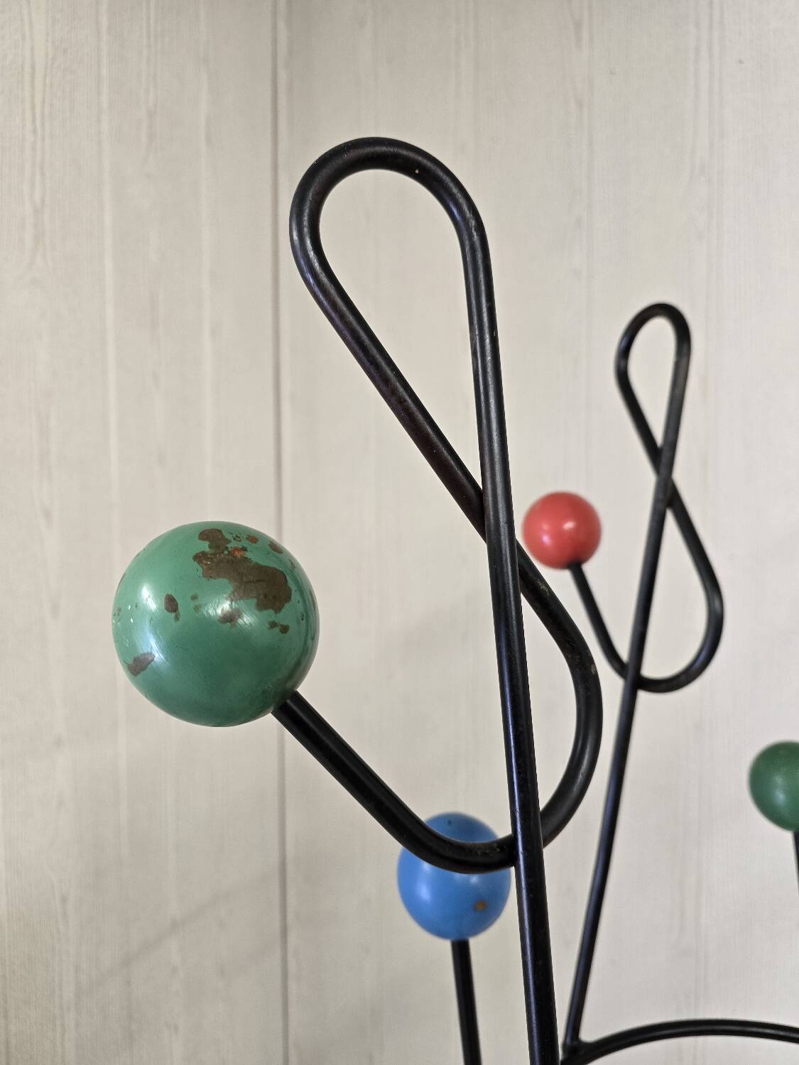 Vintage coat rack "cle de sol" 1950
