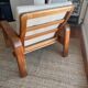Fauteuil scandinave 60s teck