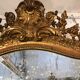 Miroir doré Louis XVl