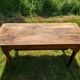 Kneading table, eighteenth-century farmhouse table