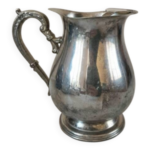 pichet vintage argenté