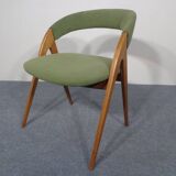 Beech chair in green, 1960s