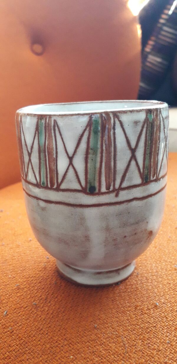 Vase vintage Vallauris de Jean Rivier