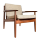 Fauteuil danois en teck par Arne Vodder