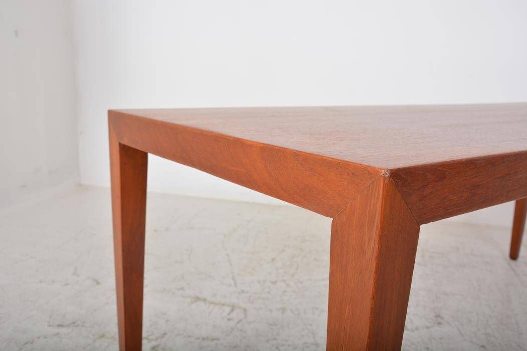 Vintage teak coffee table by Severin Hansen For Haslev Møbelsnedkeri, 1960s