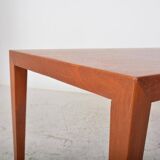 Vintage teak coffee table by Severin Hansen For Haslev Møbelsnedkeri, 1960s