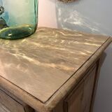 Solid oak chest of drawers