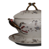 Porcelain tureen (Limoges) - Unsigned