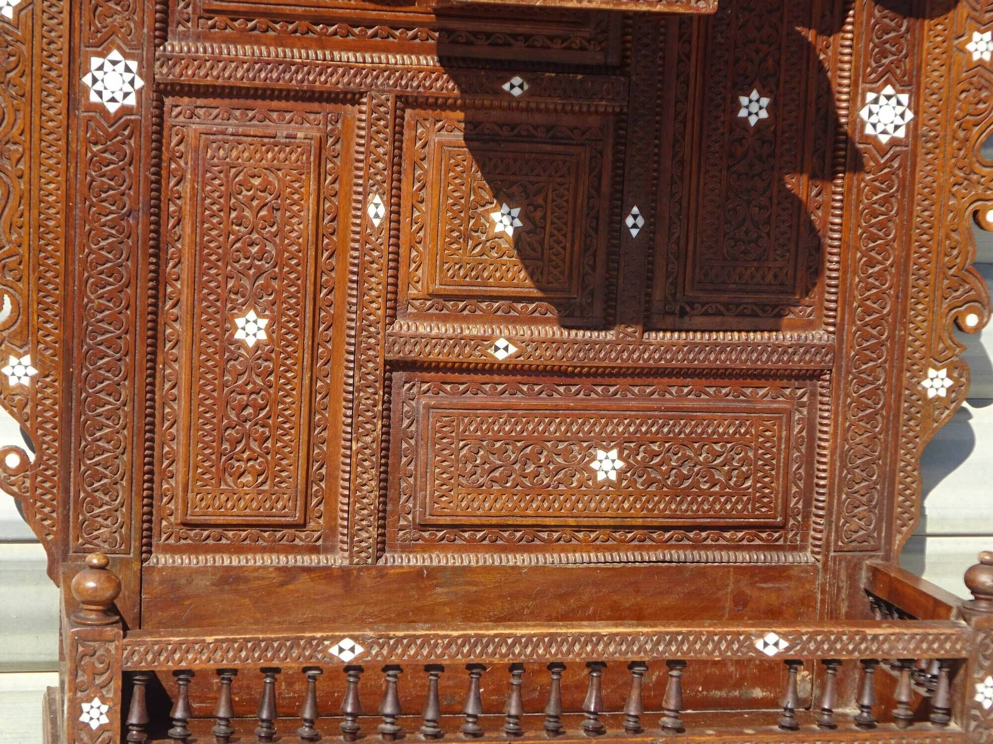 Old Syrian entrance furniture
