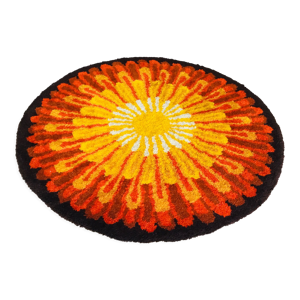 tapis rond Desso vintage