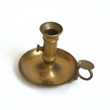 Brass cellar candle holder