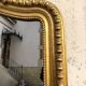 Large mirror 150 x 85 CM former gilding sheet d gold napoleon III