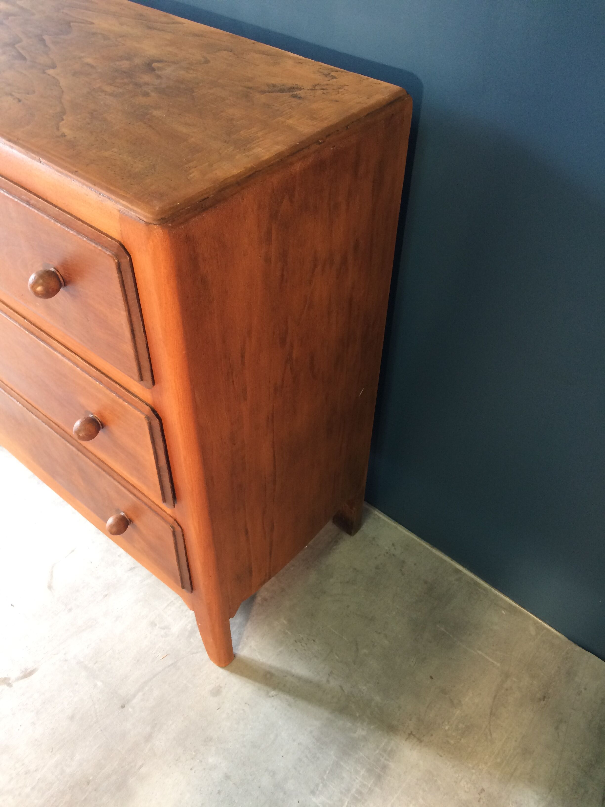 Chest of drawers 3 vintage drawers
