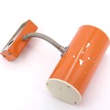 Swedish orange wall light Ateljé Lyktan Ahus, 70s
