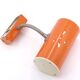 Swedish orange wall light Ateljé Lyktan Ahus, 70s