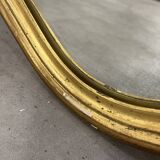 Gilded mirror carved wood, shell, classic style