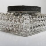 Square ceiling or wall light 1970 space age
