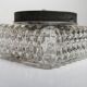 Square ceiling or wall light 1970 space age