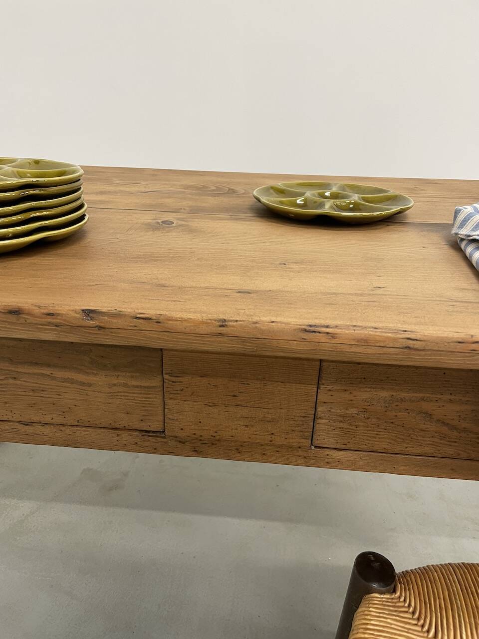 Pine farm table 165 cm