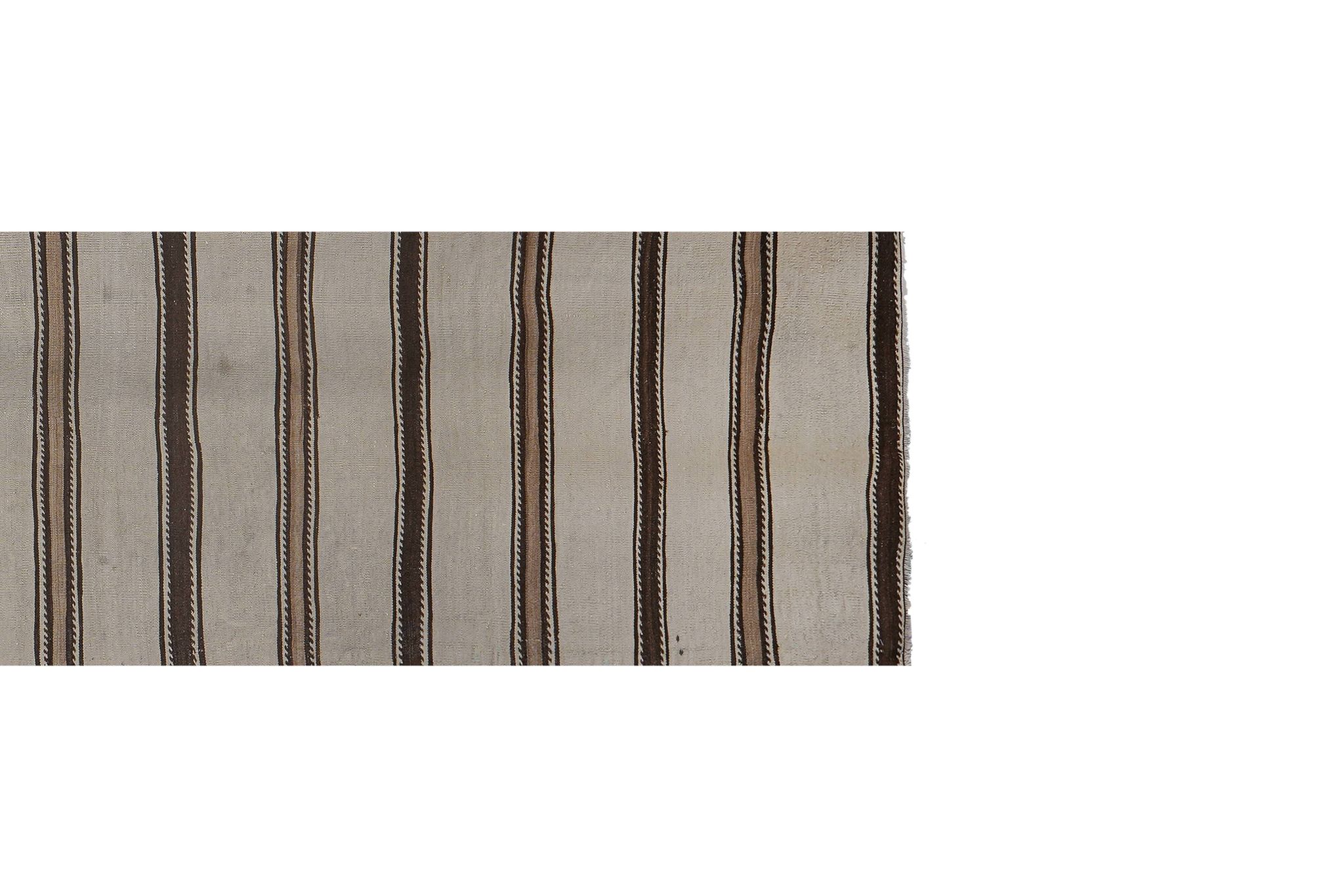 Tapis vintage turc de oushak tissé à la main 78x288 cm