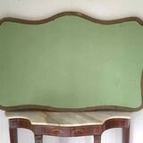 Large old gilded leaf mirror 131x76