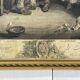 Engraving 18th The VILLAGE BRIDE by Greuze and Flippart