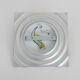Paul Neuhaus wall lamp in red glass and chrome reflector