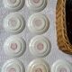9 assiettes à dessert Ridgway Ironstone Staffordshire England Clifton