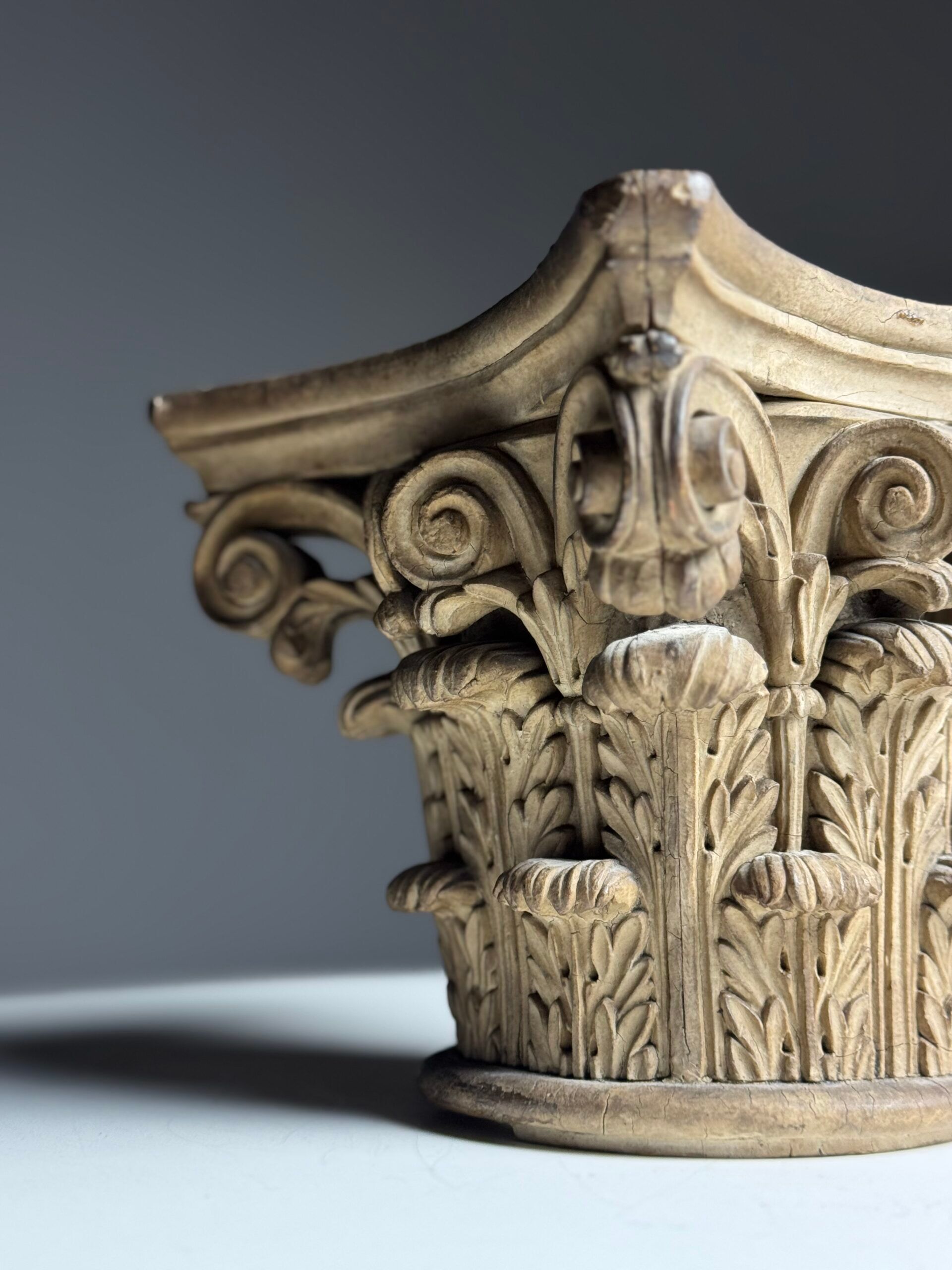 Terracotta capital 19th century