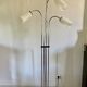 Lampadaire design chrome 1970