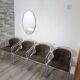 Chaises cantilever par Gastone Rinaldi pour Rima 1970s