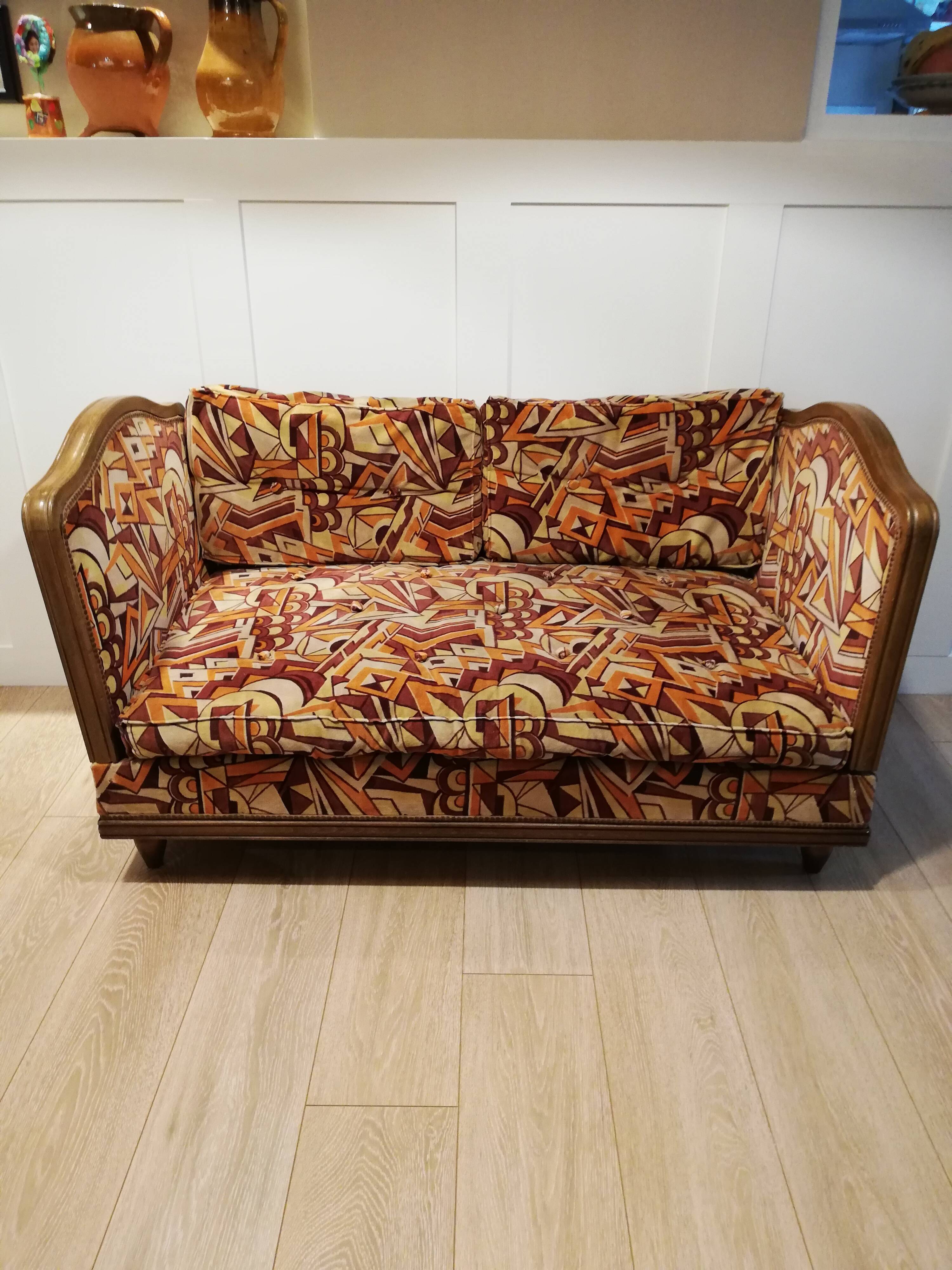 Bed or daybed bench 1920
